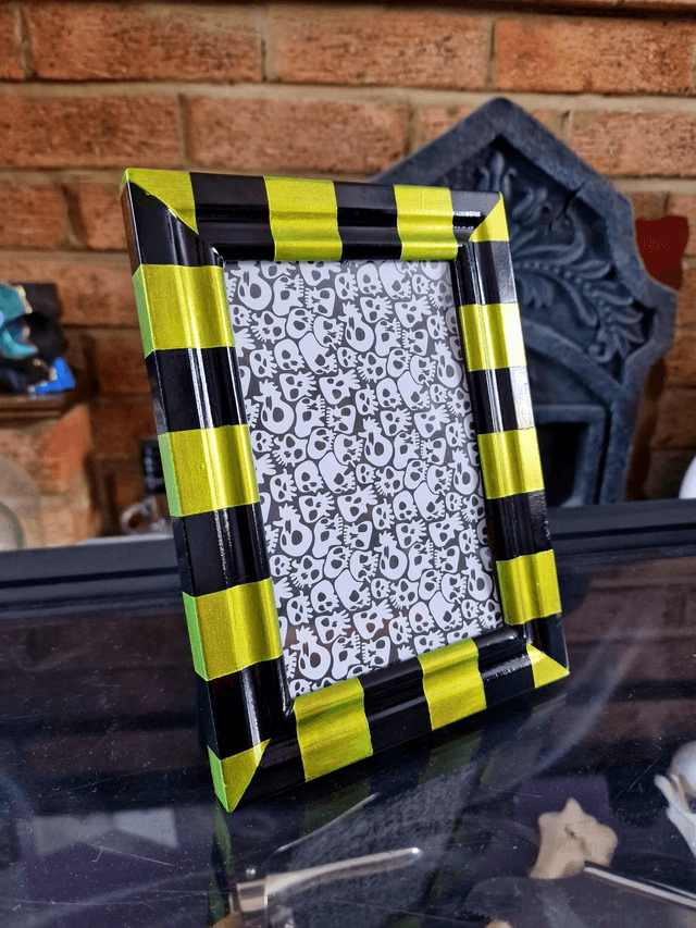 Striped Photo Frame