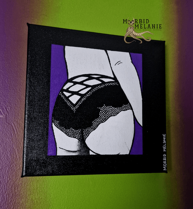 Sexy Bum Canvas 