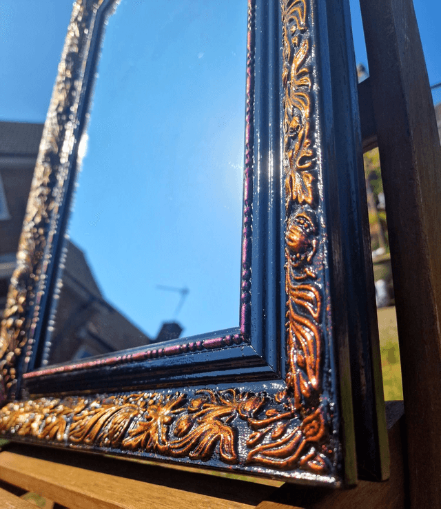 Sunset & Oil Spill Mirror