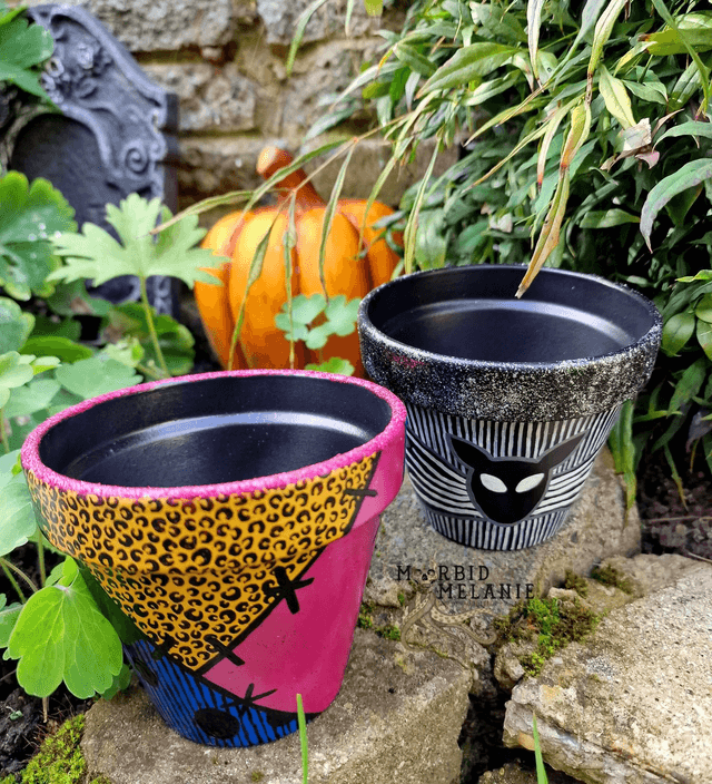 Jack & Sally Plant Pot Set