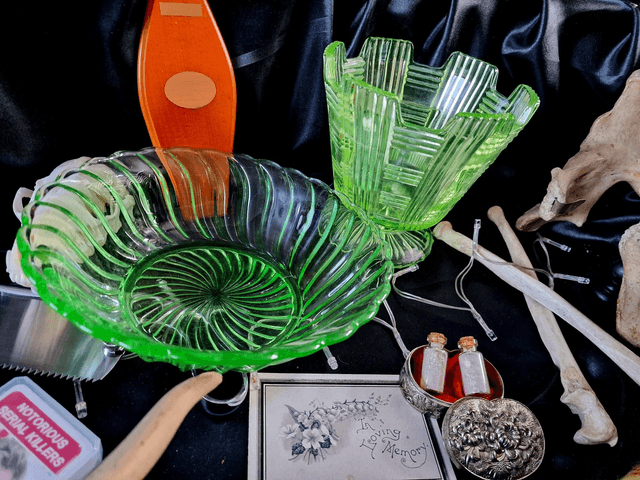 Uranium Glass Bowl