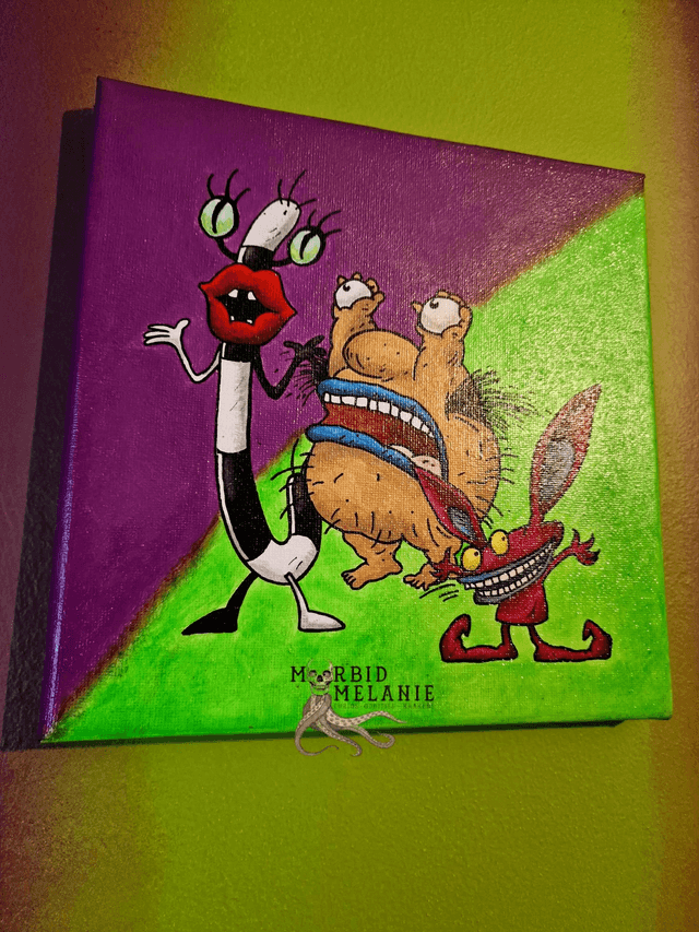 Aahh! Real Monsters Canvas 