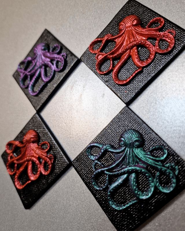 Octopus Fridge Magnet