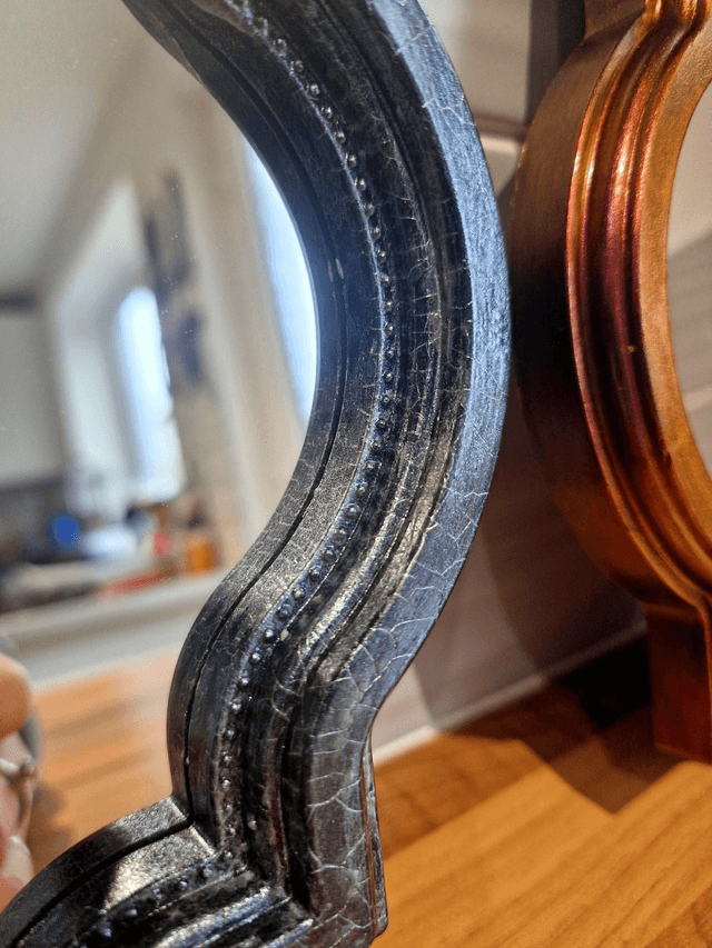 Crackle Effect Mirror