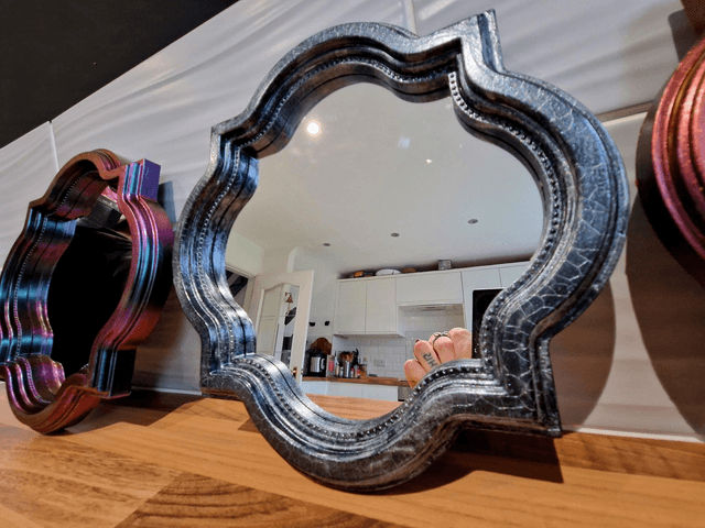 Crackle Effect Mirror