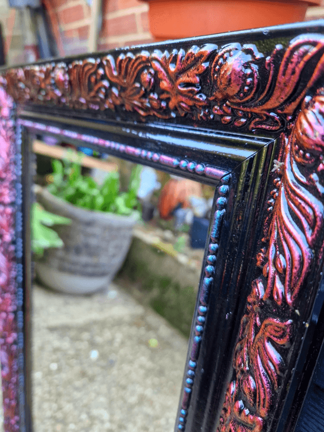 Sunset & Oil Spill Mirror