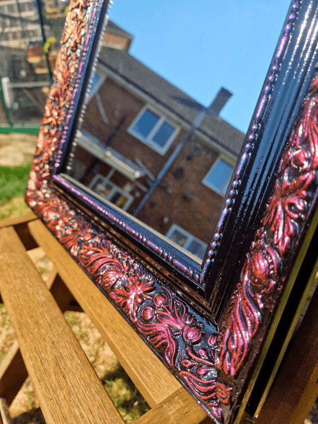 Sunset & Oil Spill Mirror