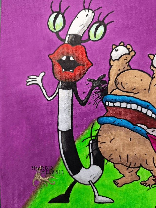 Aahh! Real Monsters Canvas 