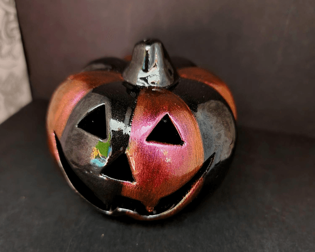 Pumpkin Tea Light Holder