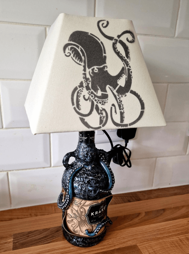 Kraken Octopus Lamp
