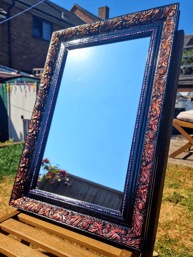 Sunset & Oil Spill Mirror