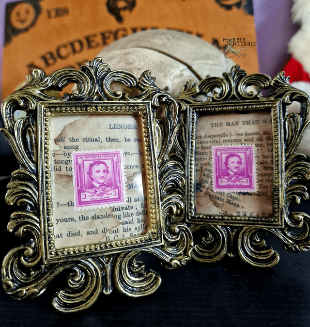 Edgar Allan Poe Stamp Mini 