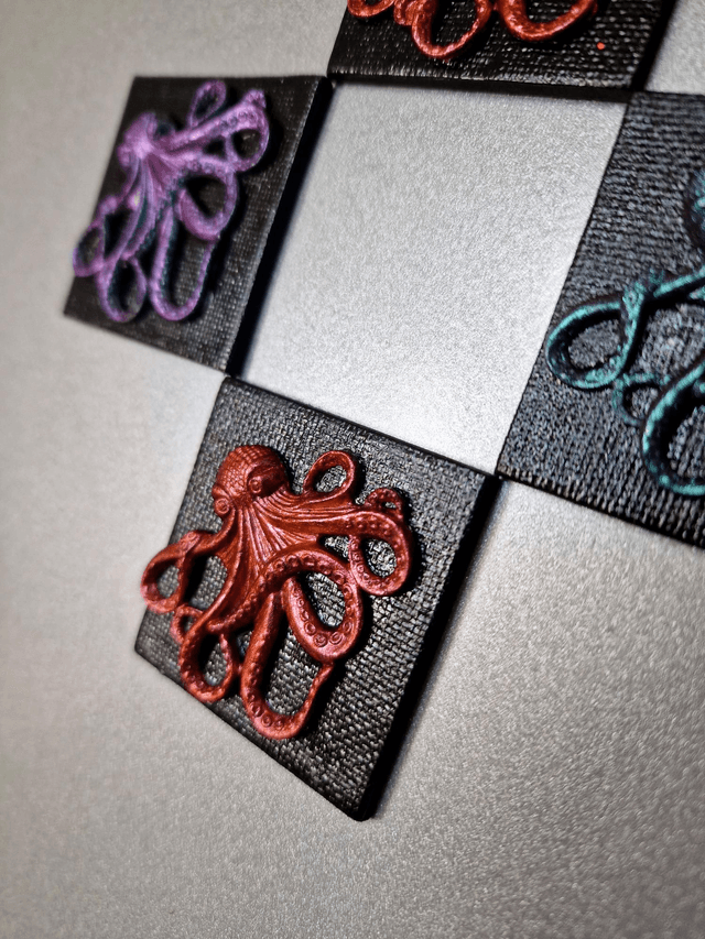 Octopus Fridge Magnet
