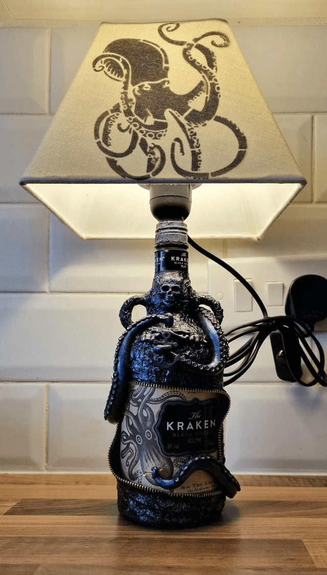 Kraken Octopus Lamp