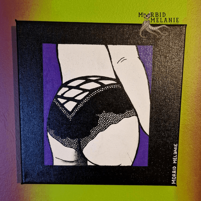 Sexy Bum Canvas 